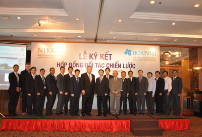 Hòa Bình hợp tác với PT. Nikko Securities Indonesia